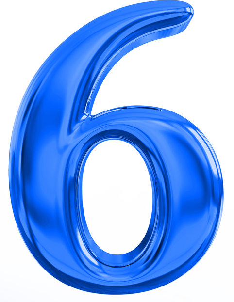 Blue Number 6